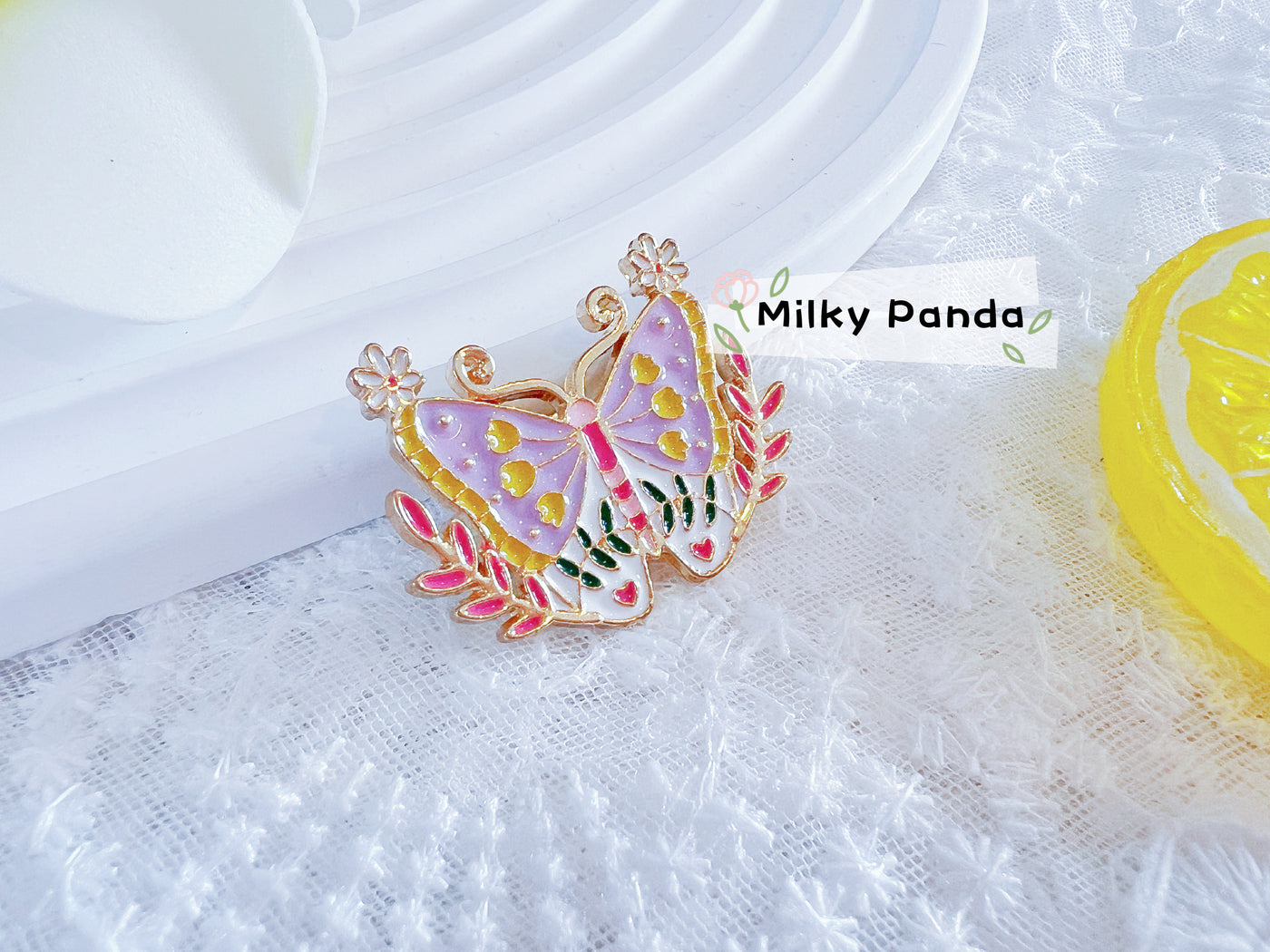 Butterfly Badge
