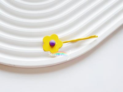 2 Pcs Daisy Hair Clips