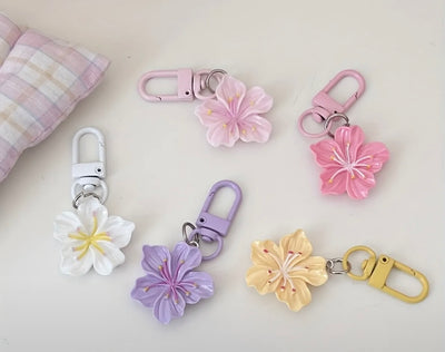 Cherry Blossom Keyring Charm