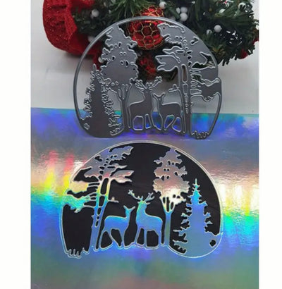 Christmas Deer Cutting Die