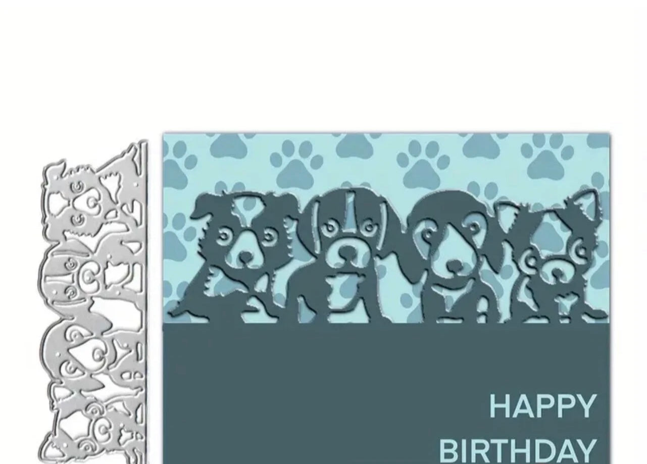 Dogs Cutting Die