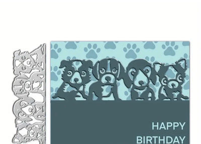 Dogs Cutting Die