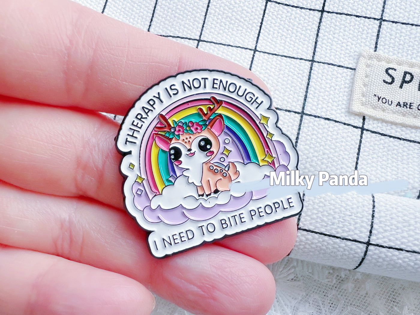 Therapy Is Not Enough Pin