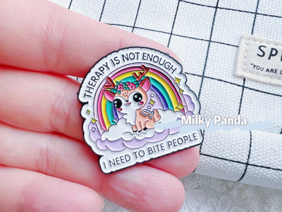 Therapy Is Not Enough Pin