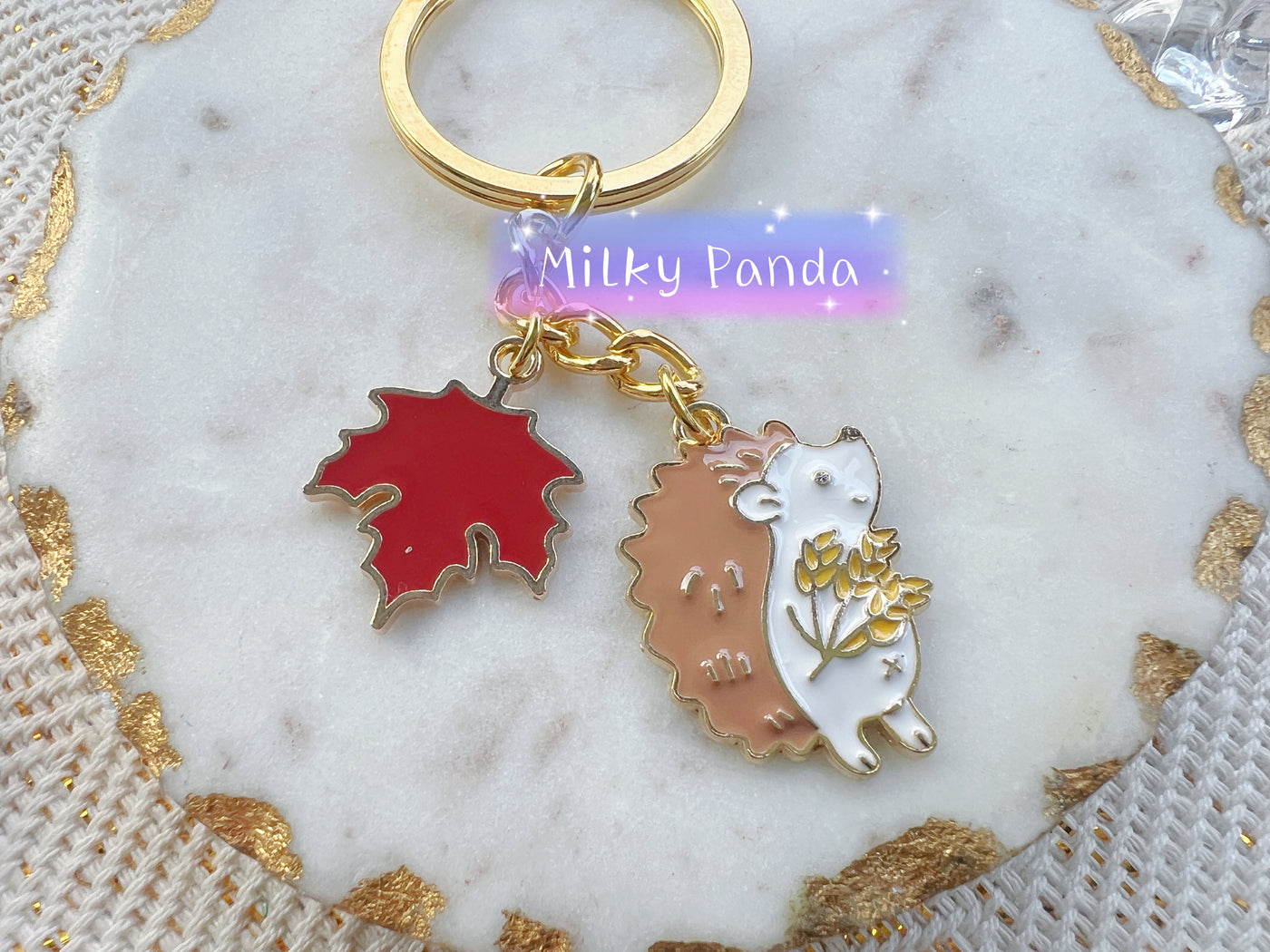 Hedgehog Keyring