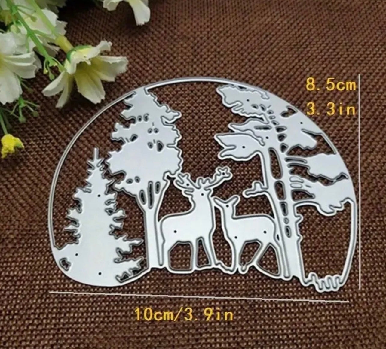 Reindeer & Forest Cutting Die