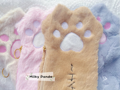 Paw Fluffy Pen Case