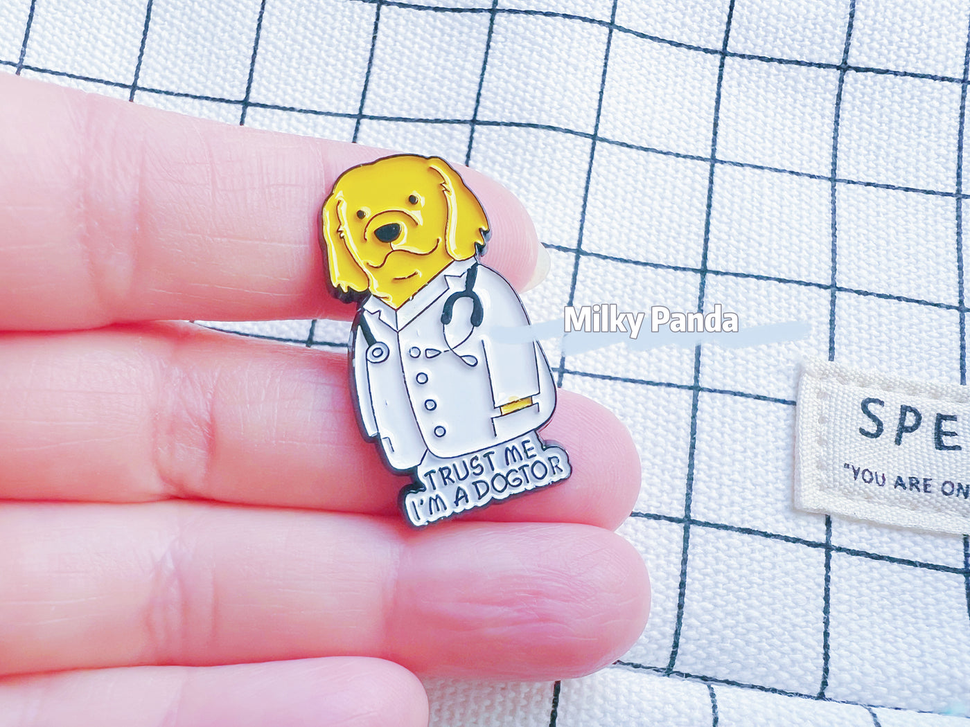 Trust Me I Am A Dogtor Pin