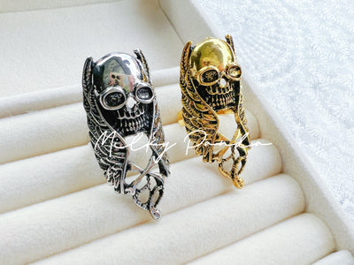 Skull Finger Ring