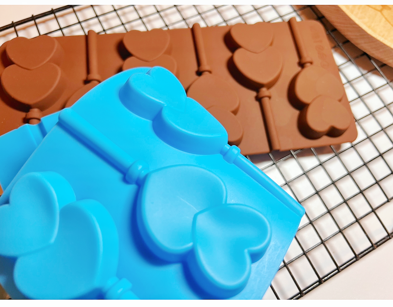 Hearts Silicone Lollipop Mould