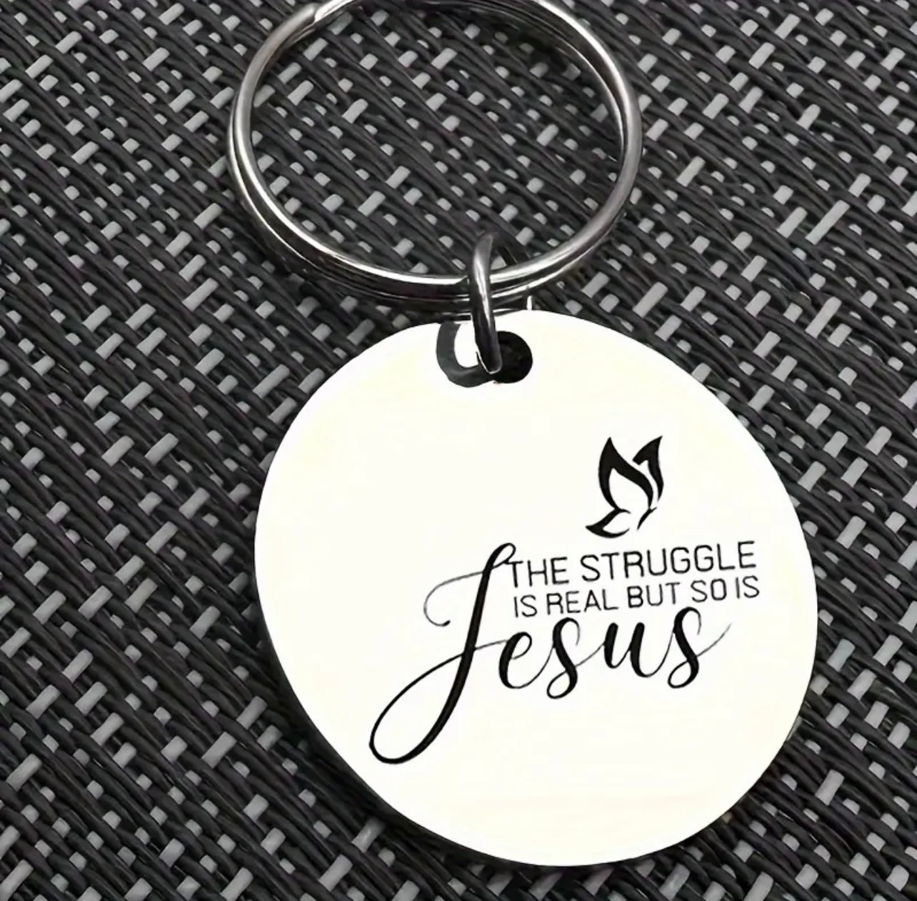 Jesus Keyring