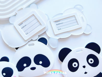 Panda Luggage Tag