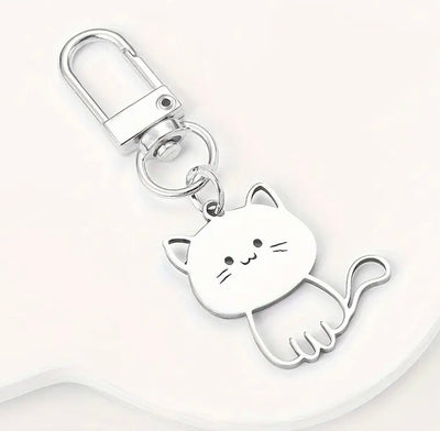 Cat Keyring Charm