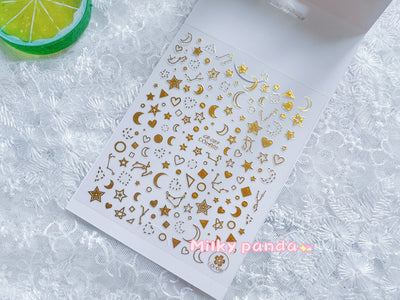 Moon Star Nail Sticker