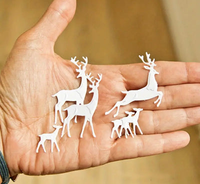 Christmas Elk Cutting Die