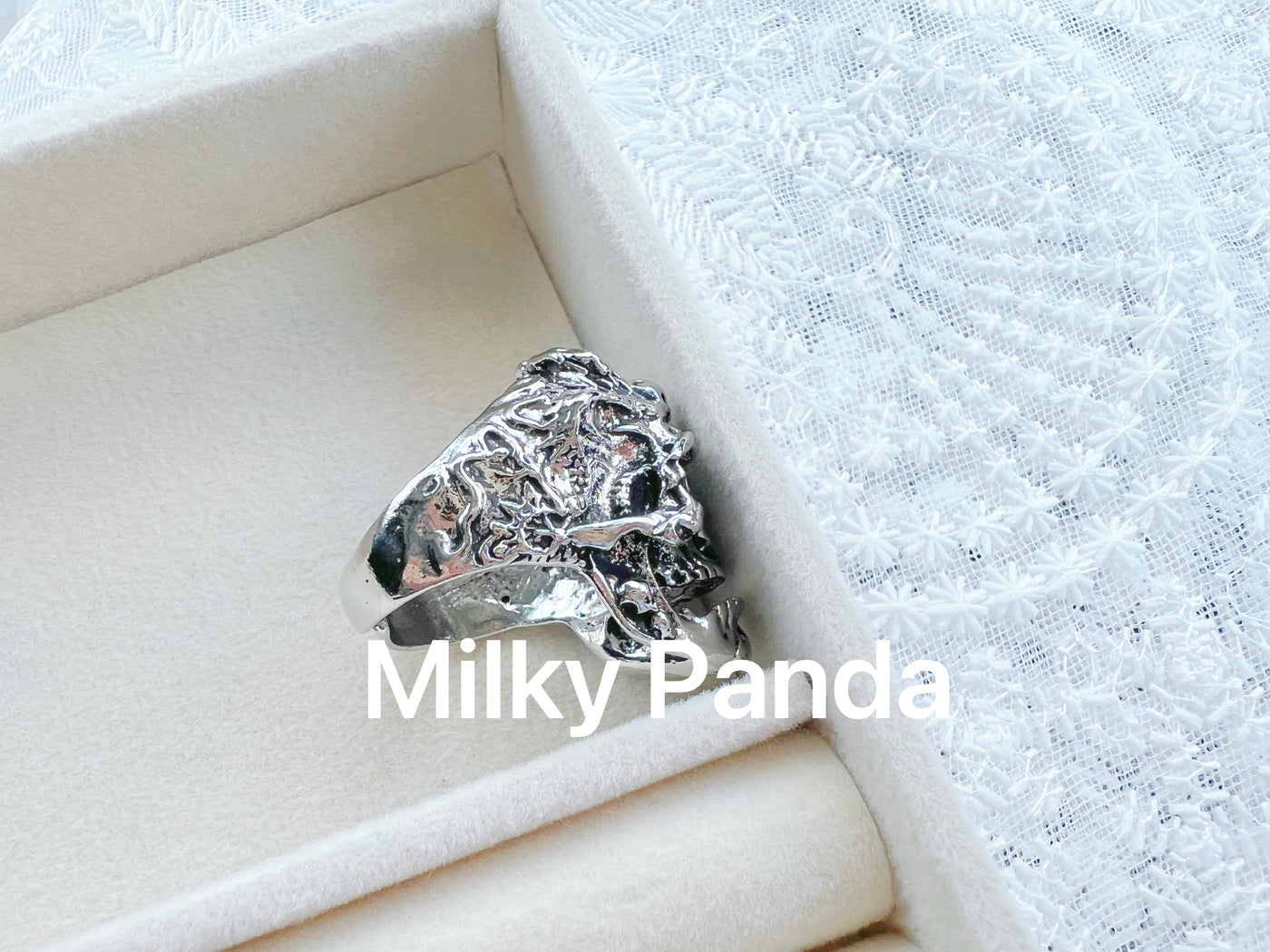 Chunky Skull Ring
