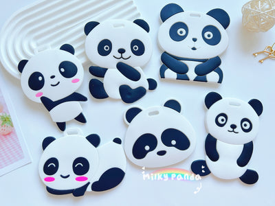 Panda Luggage Tag