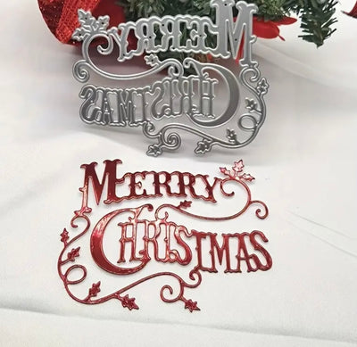 Merry Christmas Cutting Die