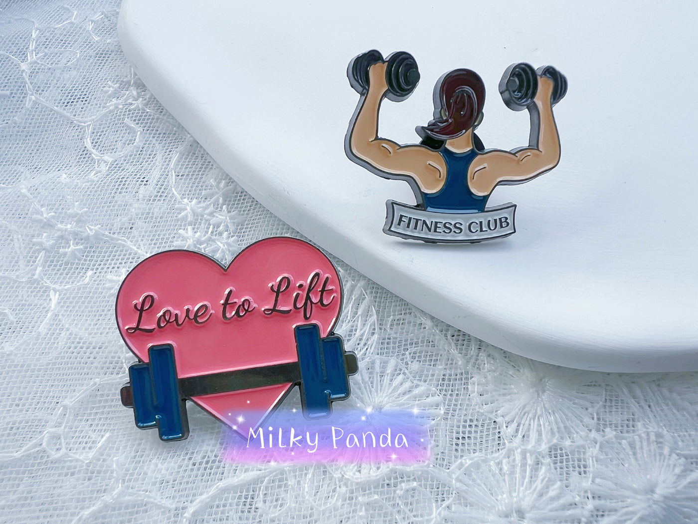 Gym Theme Pin