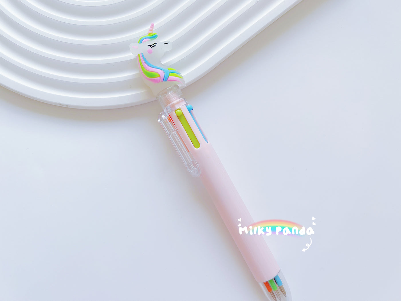 6 Colours unicorn pen