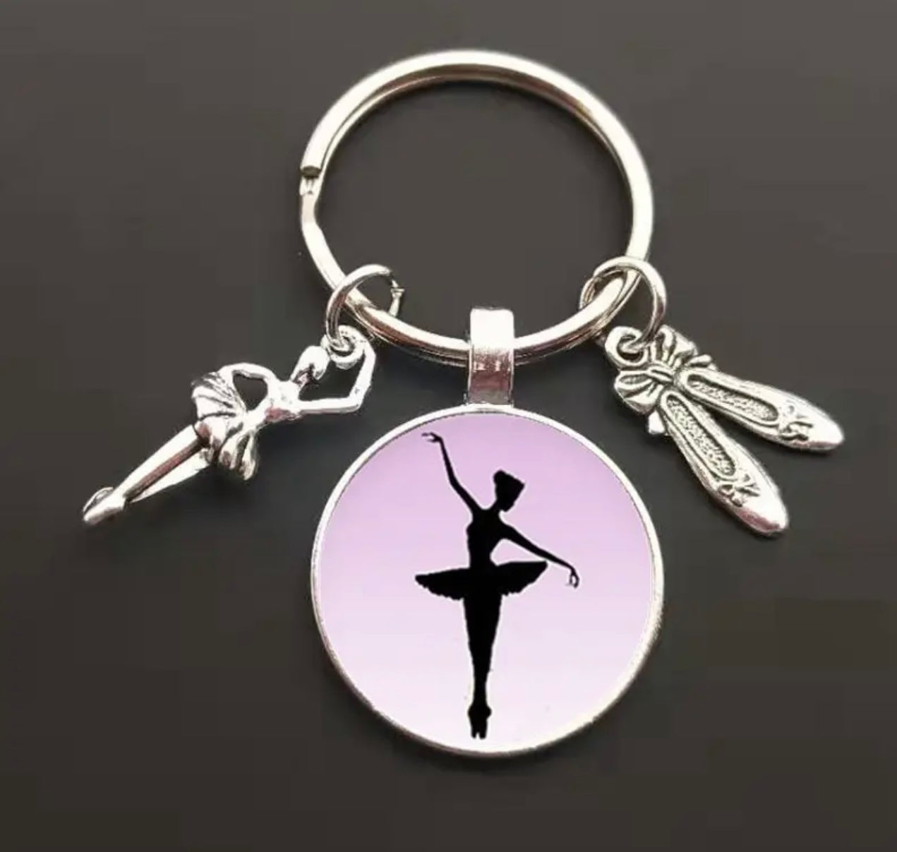 Ballet Dance Keyring