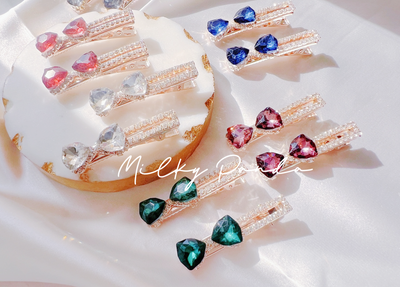 2 PCs Bowknot Hair Clips