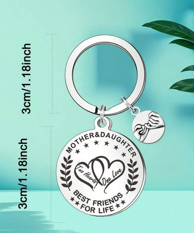 Mother & Daughter Keyring