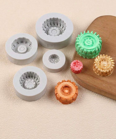 Tyre Wheel Fondant Mould