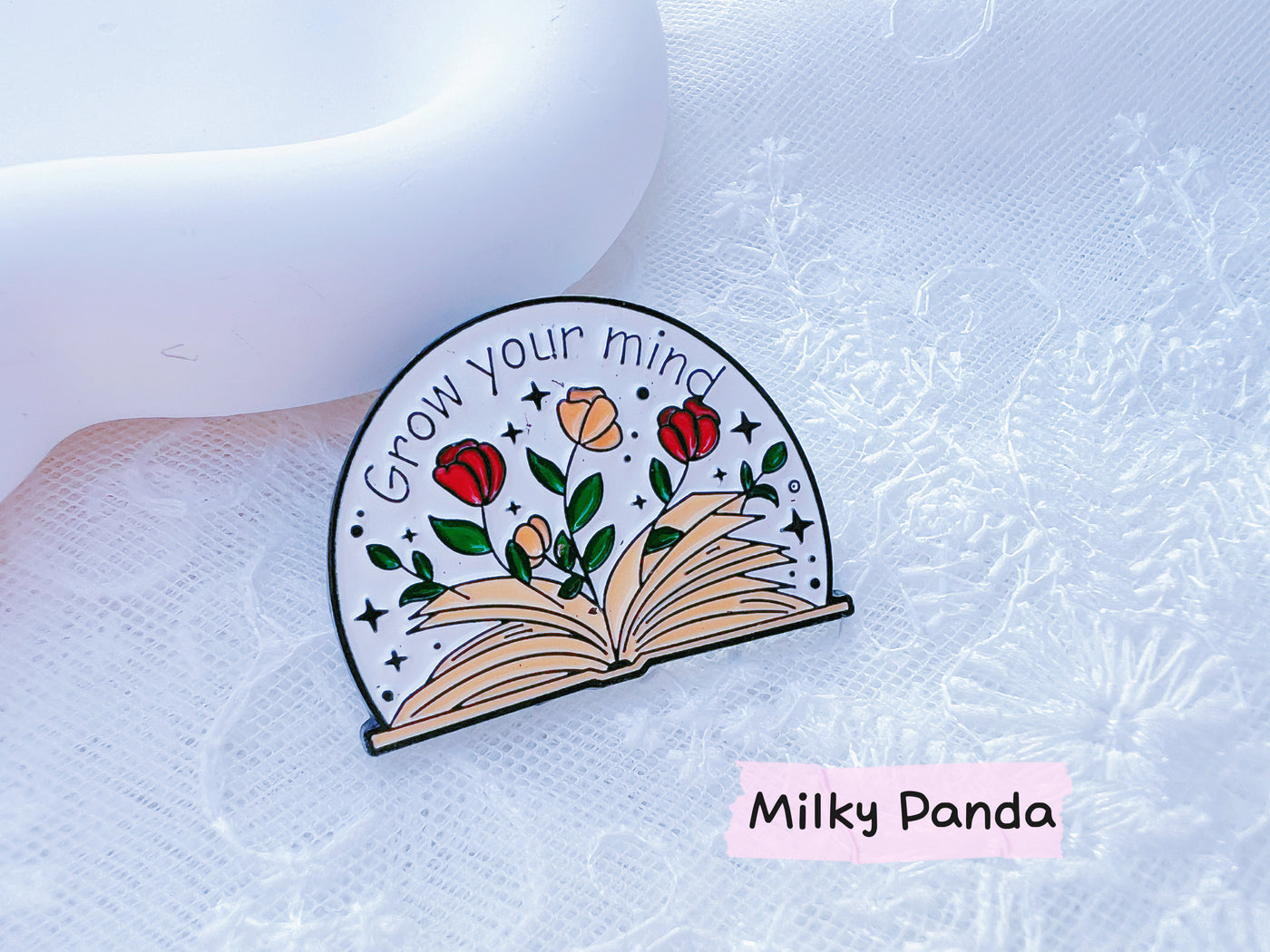 Grow your mind - Pin