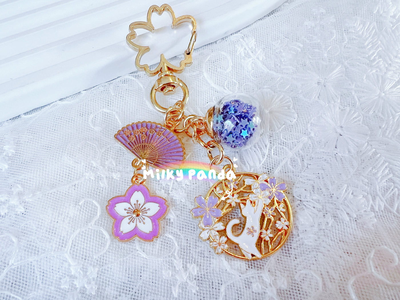 Cat Keyring