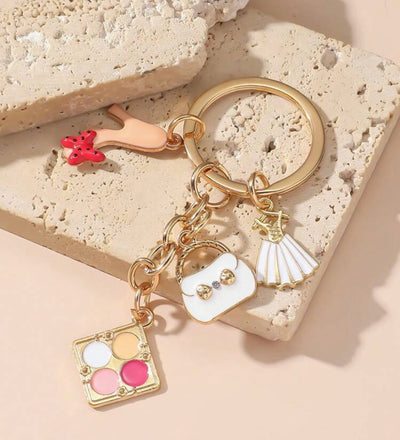 High Heels & Make Up Keyring