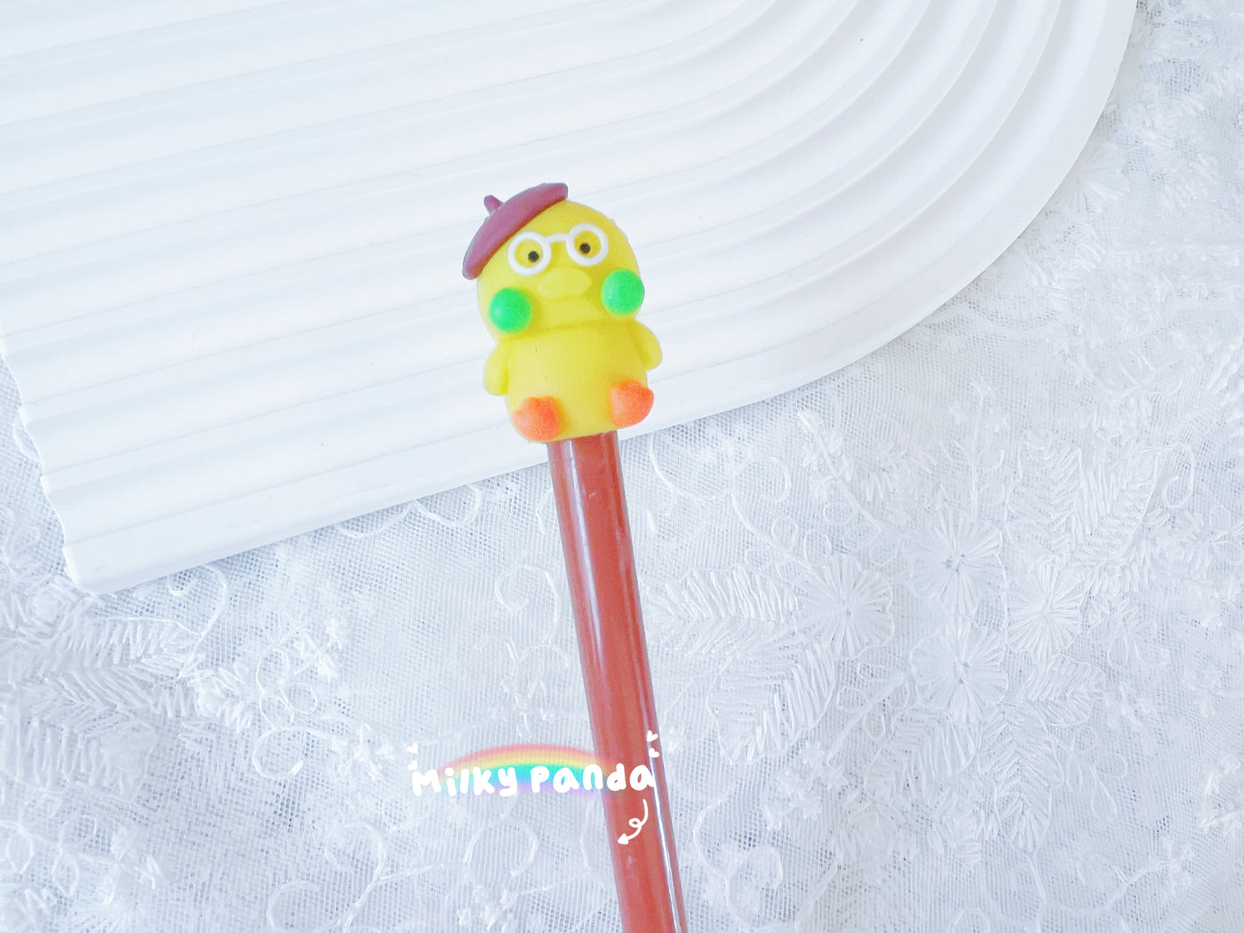Duck With Beret Pen