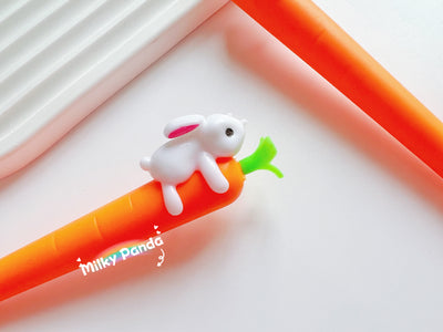 Bunny With Carrot Pen 