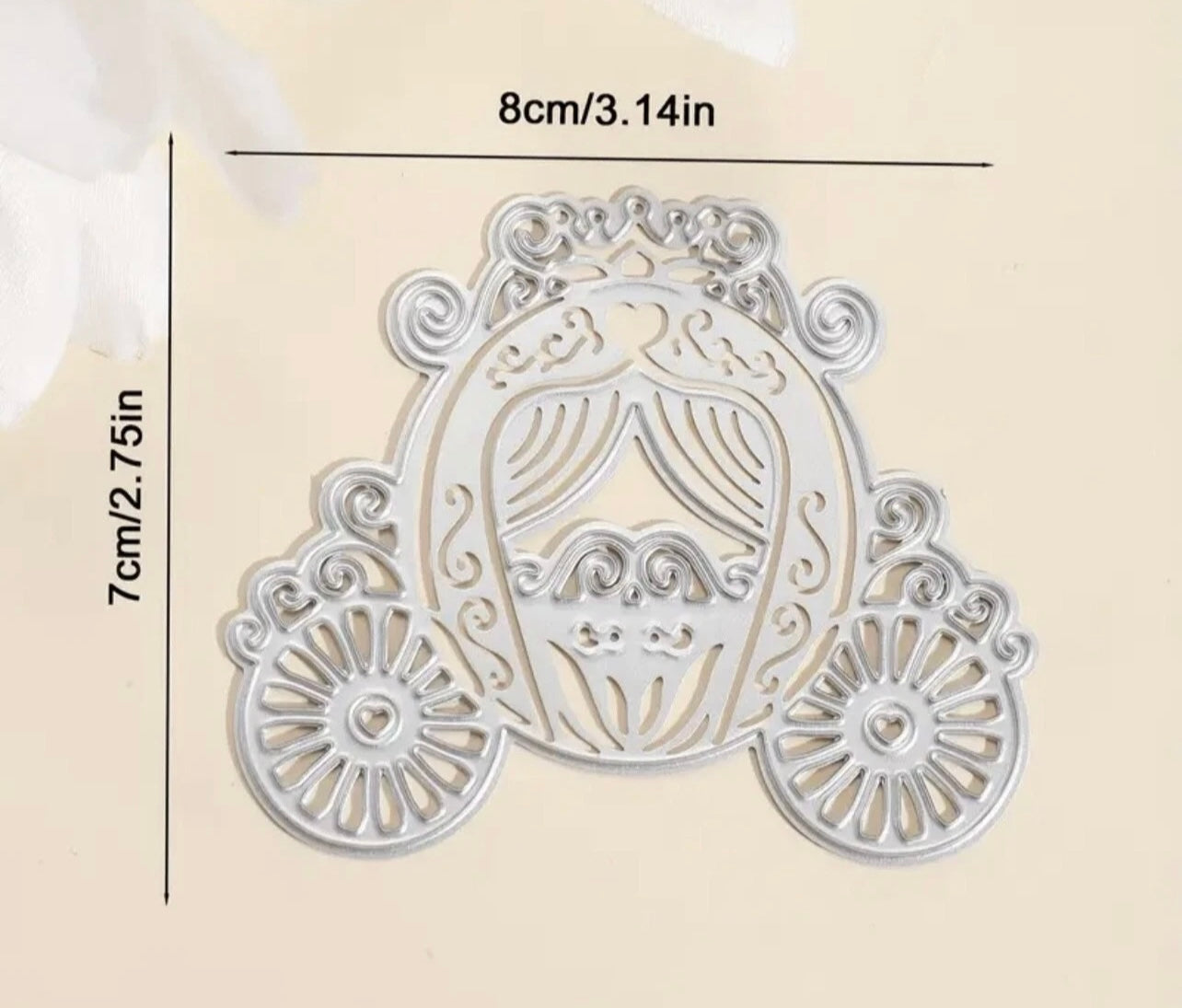 Princess Carriage Cutting Die
