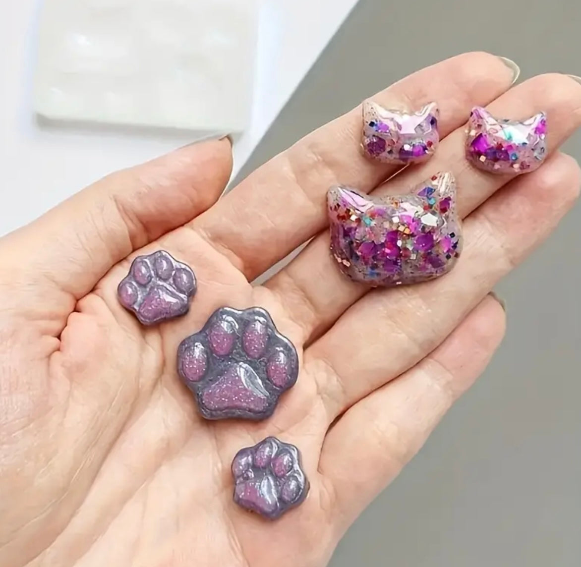 Cat Paw Resin Mould
