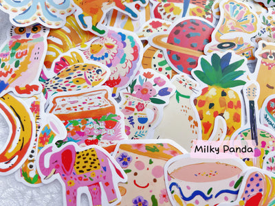 Cartoon Graffitti Vinyl Stickers