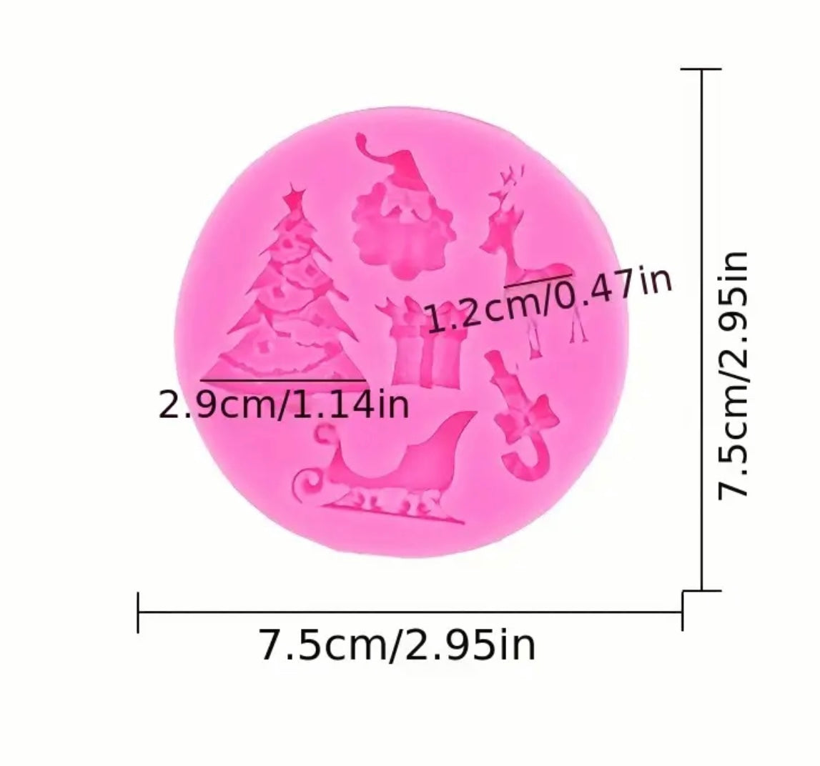 Christmas Fondant Mould