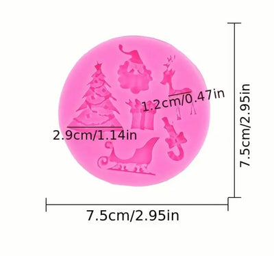 Christmas Fondant Mould