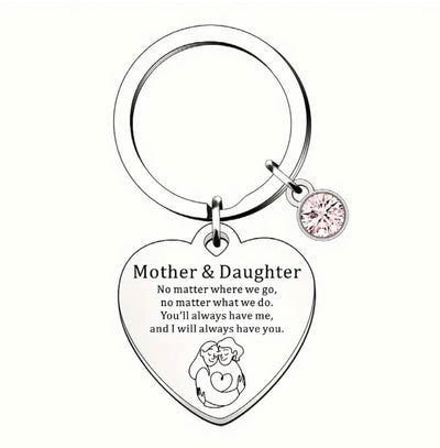 Mum & Daughter Keyring