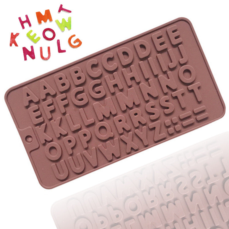 Alphabet Chocolate Mould