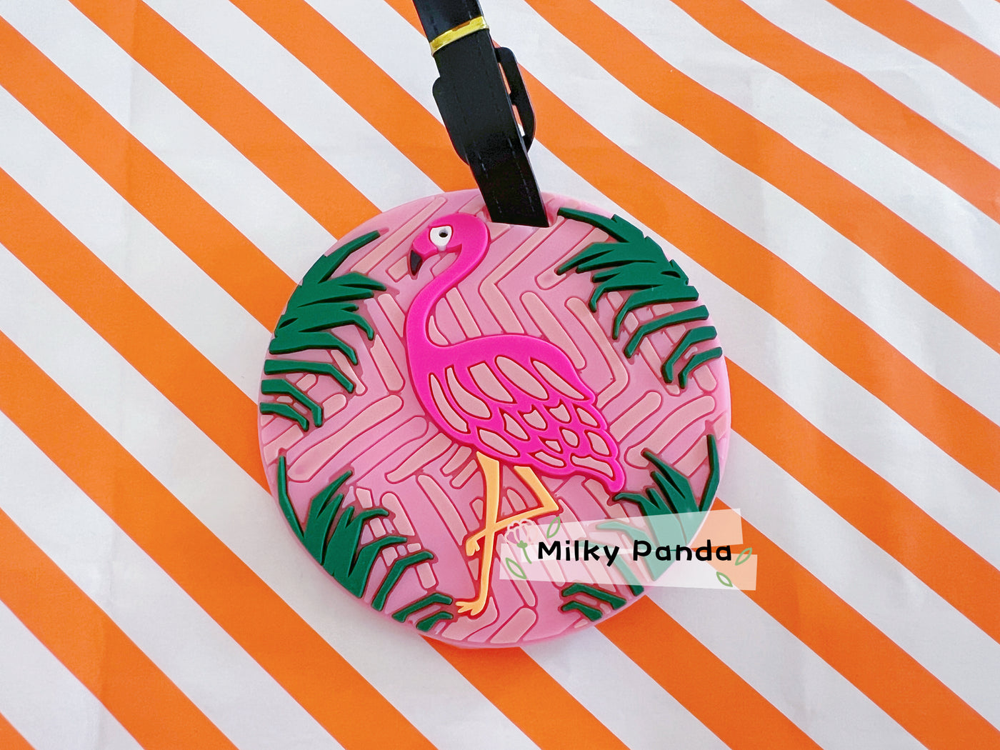 Flamingo Luggage Tag
