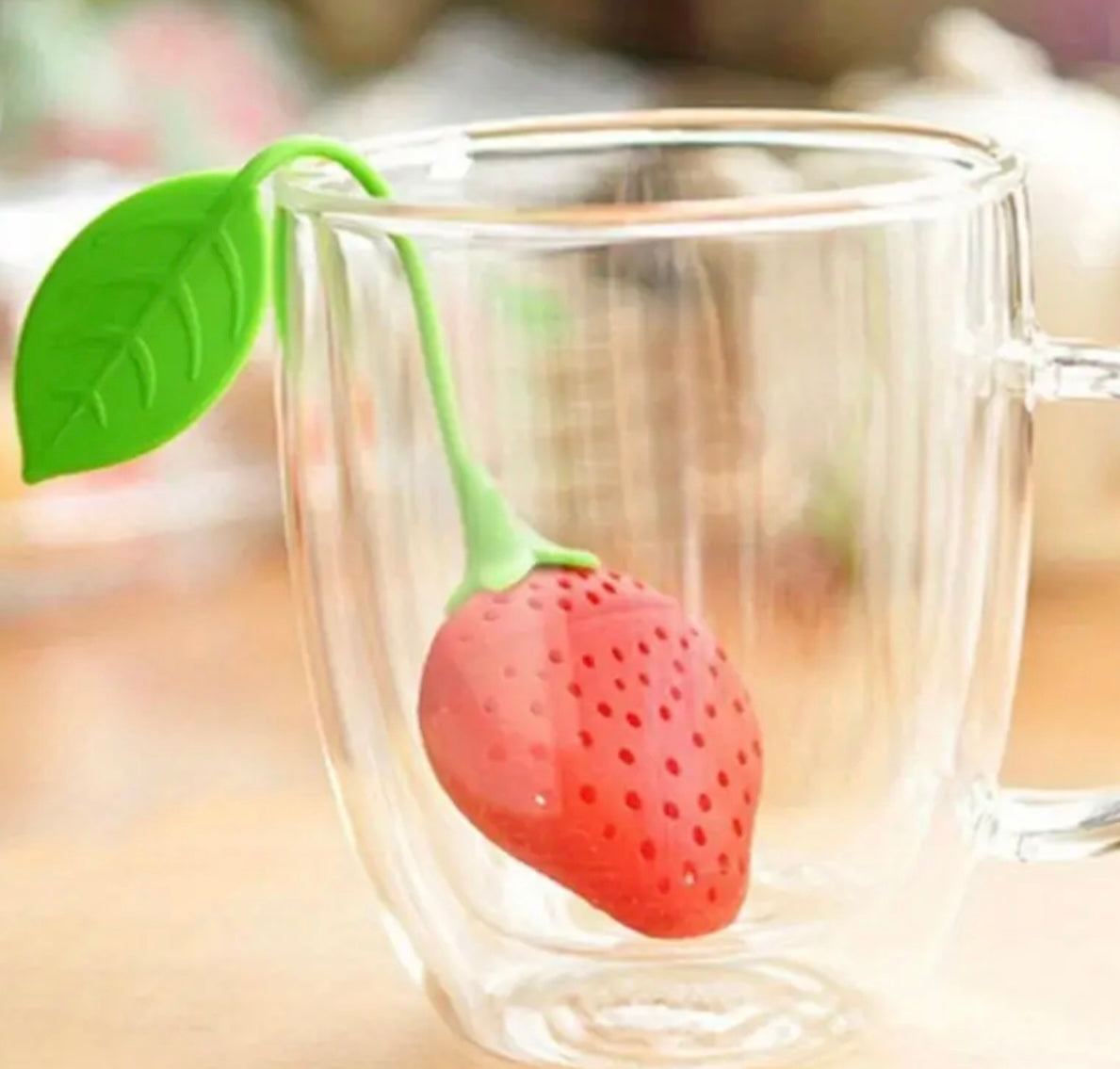 Silicone Strawberry Tea Infuser