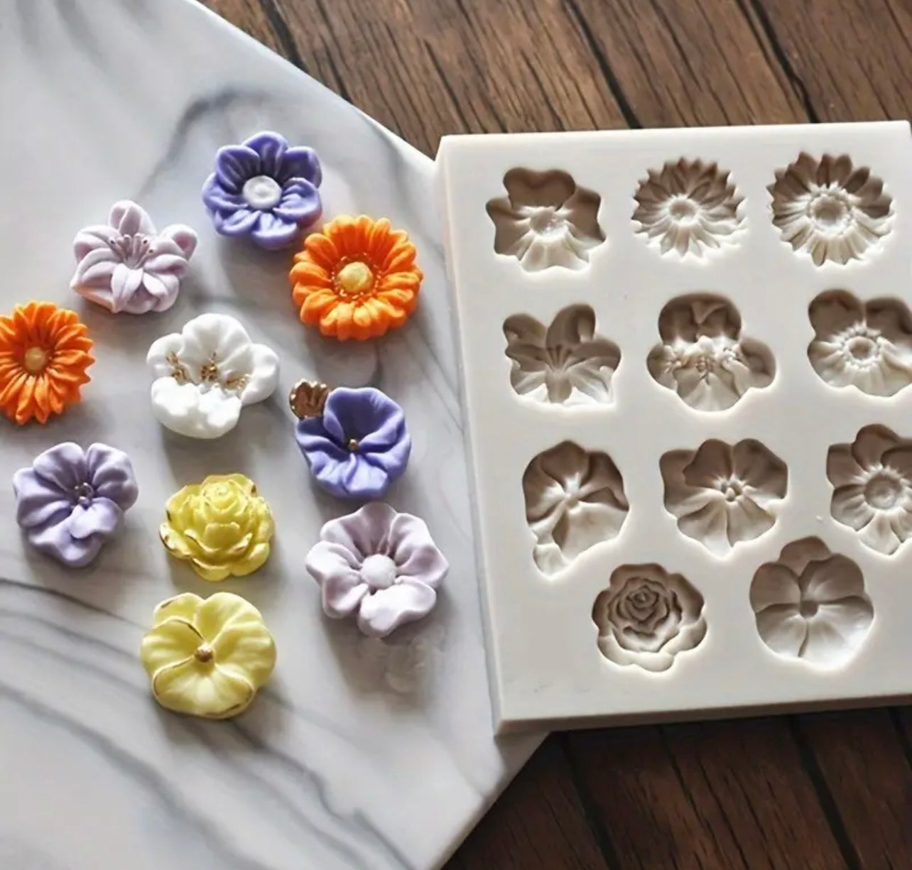 Flower Fondant Mould