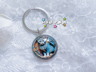 Cat Keyring