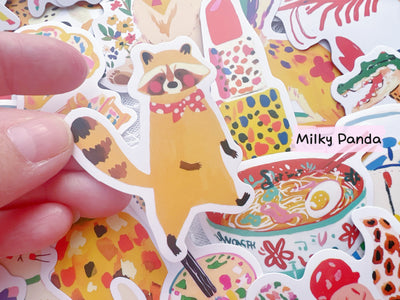 Cartoon Graffitti Vinyl Stickers
