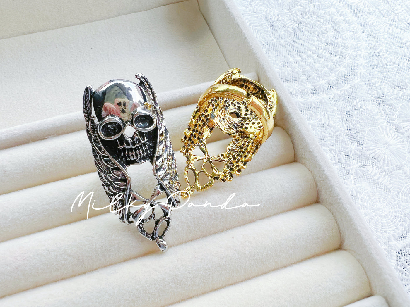 Skull Finger Ring