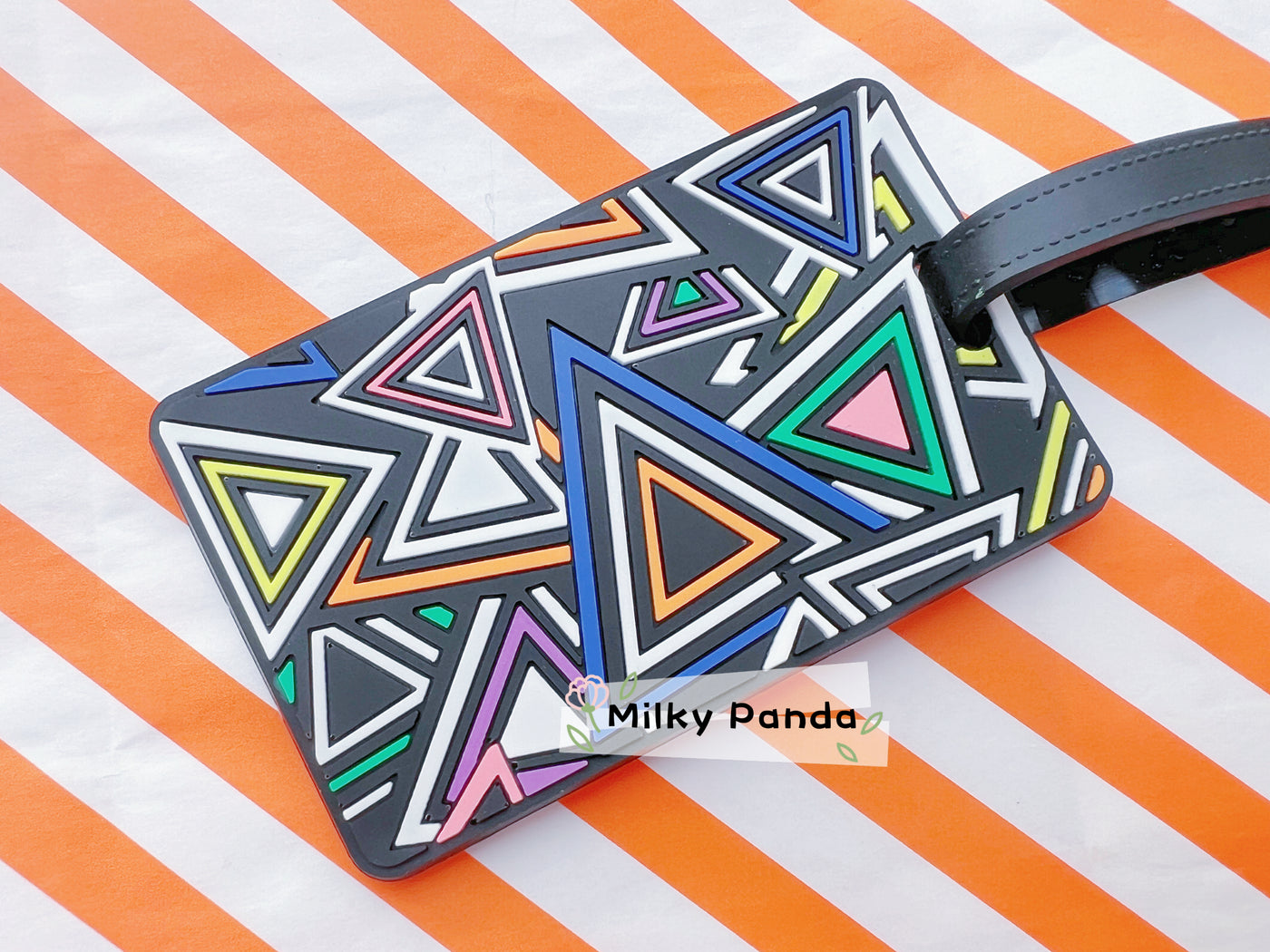 Pattern luggage tag