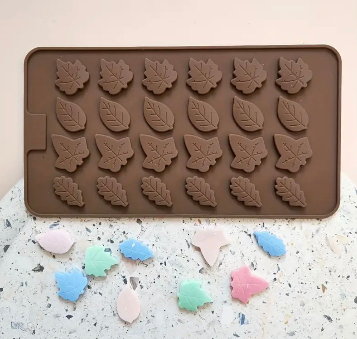 Multi Leaves Chocolate Thin Mould