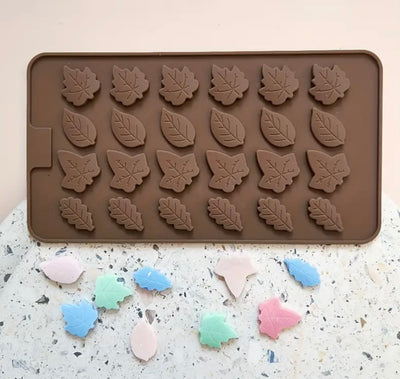 Multi Leaves Chocolate Thin Mould