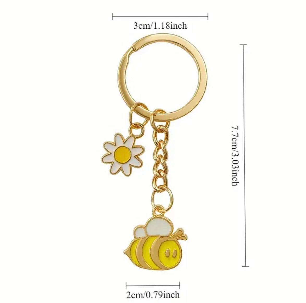 Bumble Bee Keyring